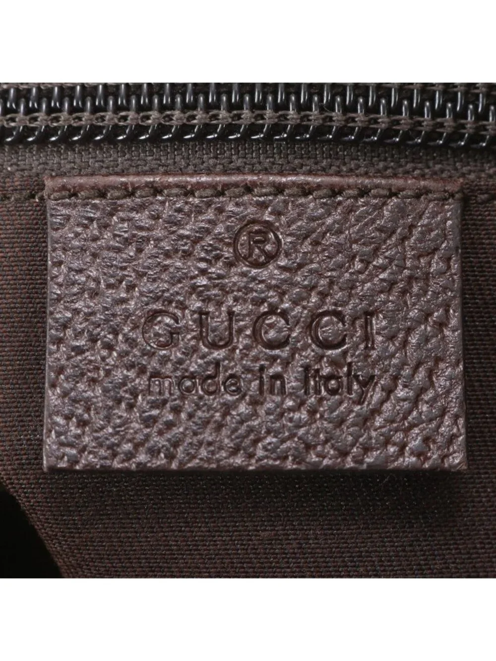 Gucci GG Canvas Sherry Line Leather Shoulder Bag Crossbody Messenger
